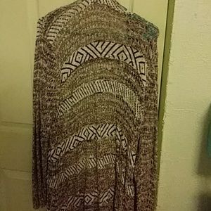 Nitted long sweater